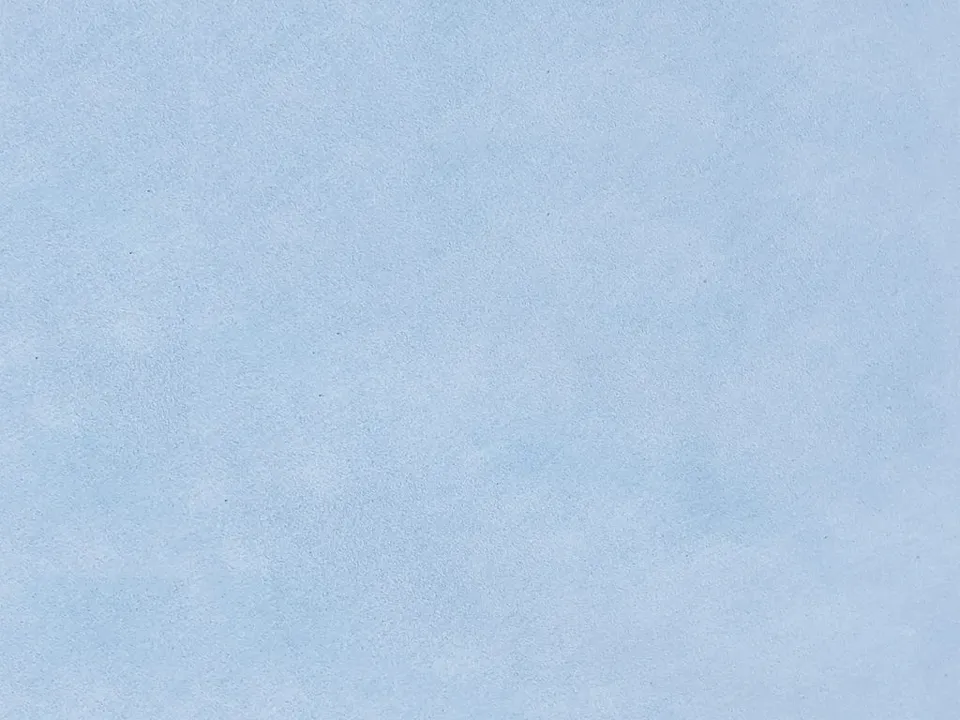 Dessine Moi Un Soulier échantillon velours baby blue clair