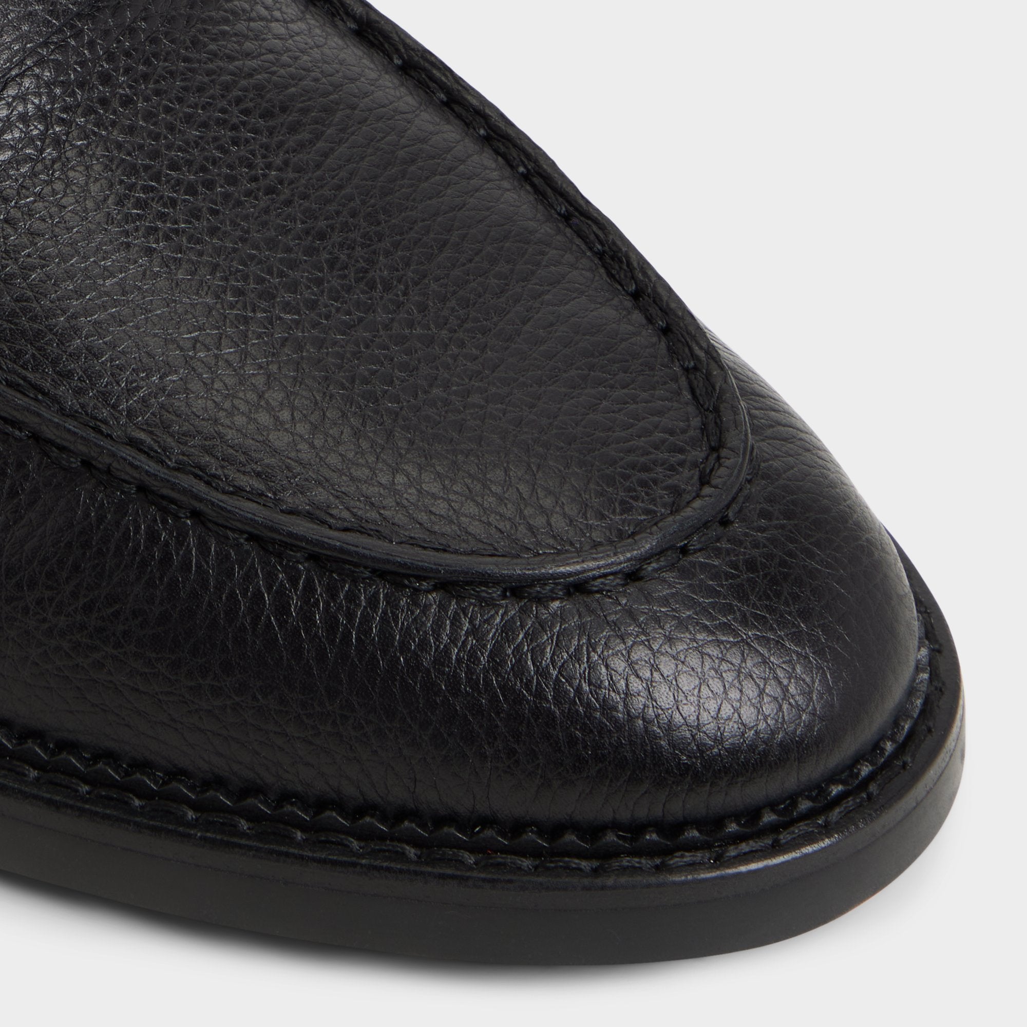 ALDO Melvillee mocassins cuir noir crantés