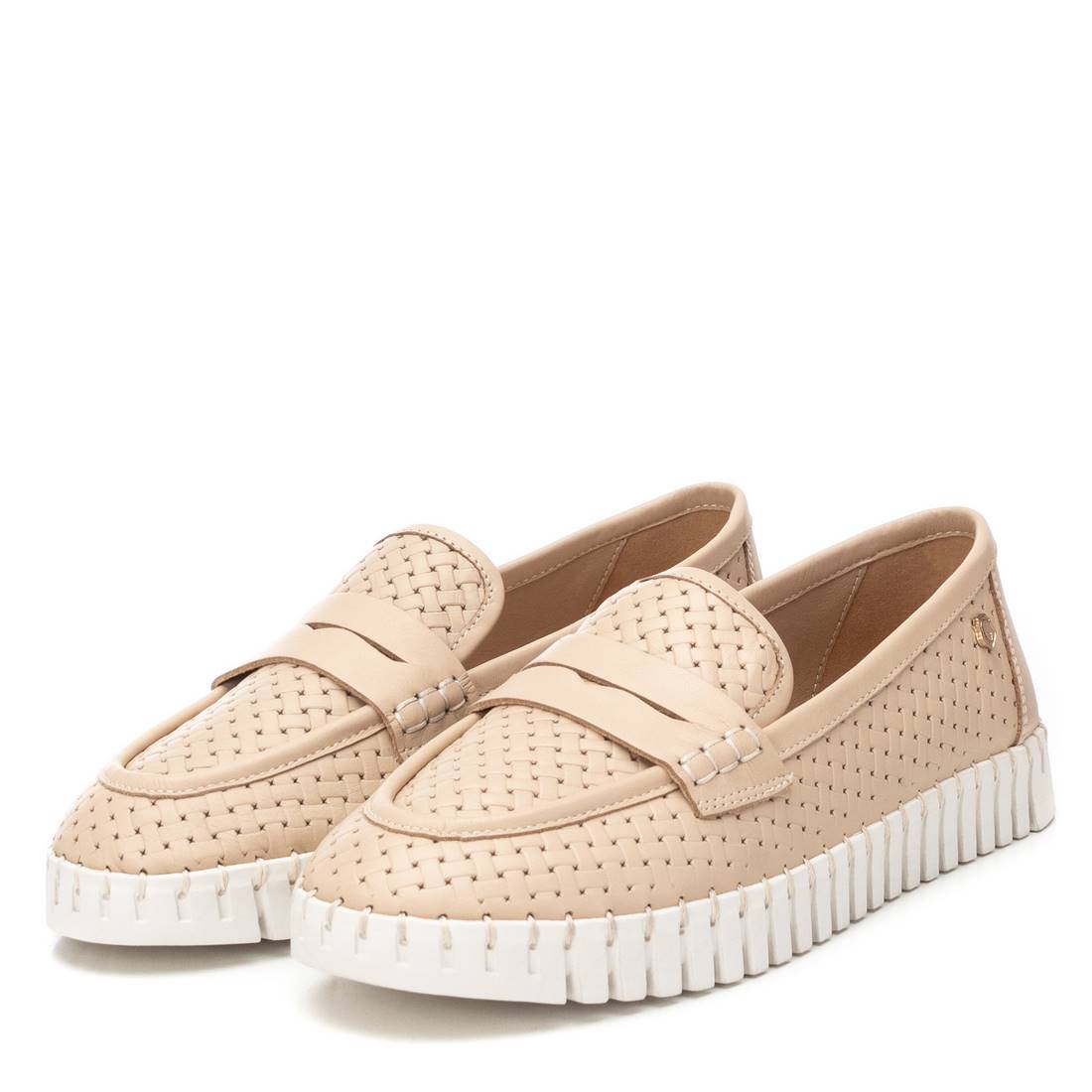 Carmela 16230302 mocassins cuir marron perforé