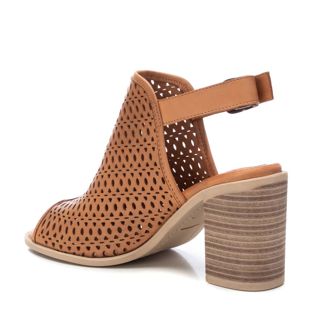 Carmela 16135101 bottine cuir marron talon 8 cm