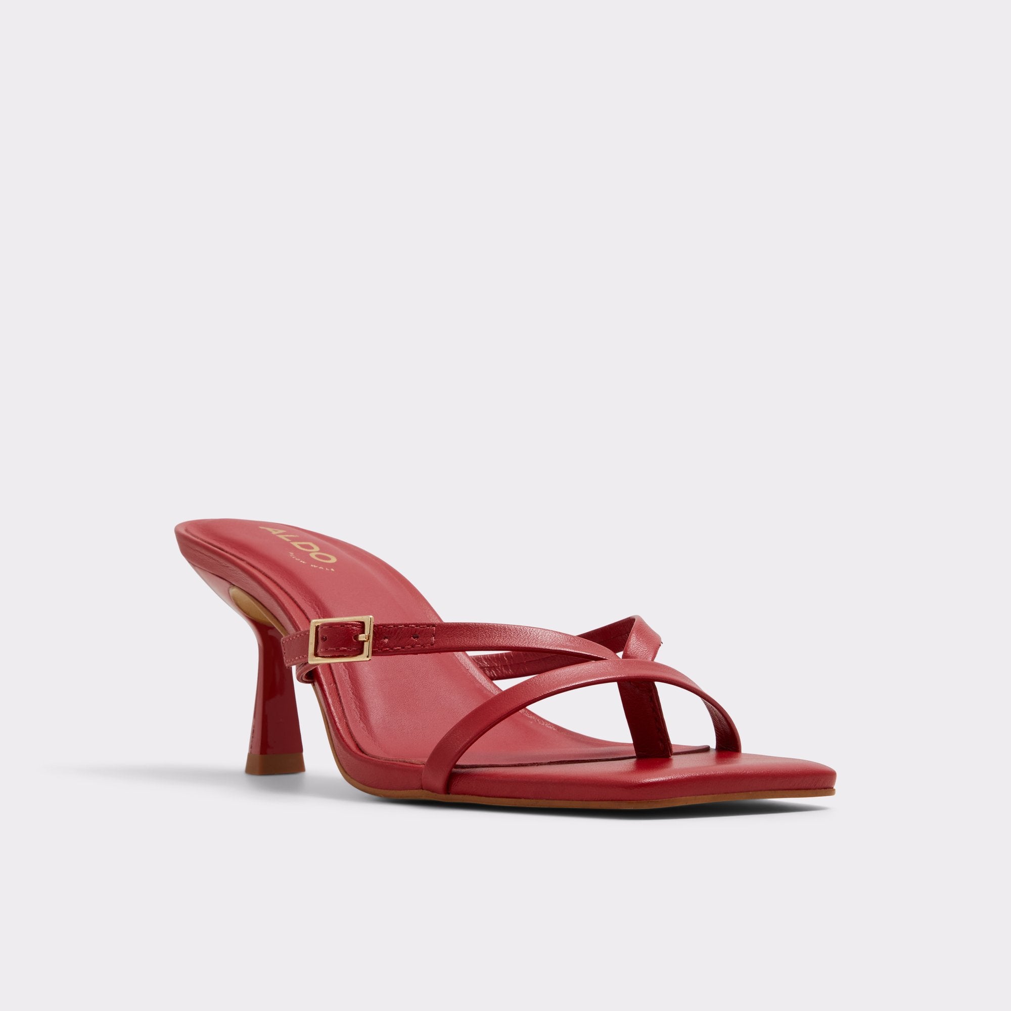 ALDO Gannever sandales habillées talon rouge