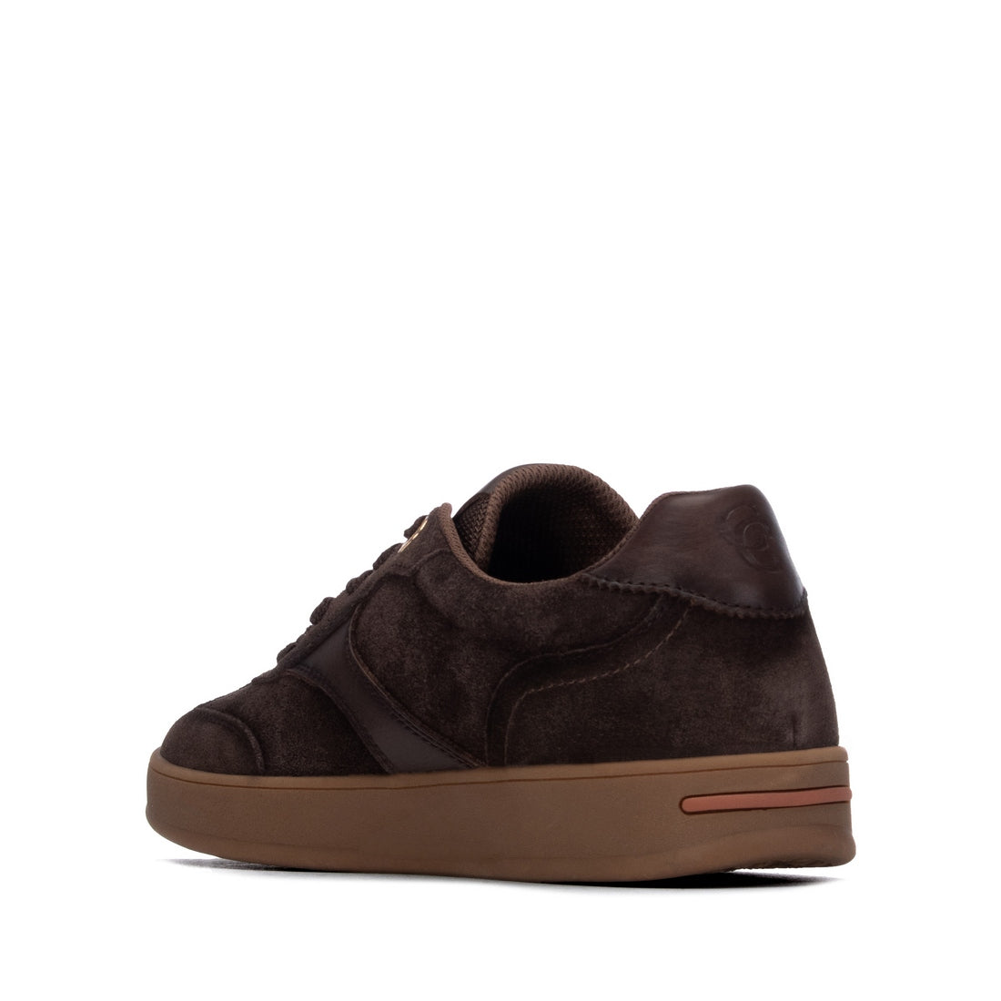 Carmela 16437202 baskets femme marron cuir lacets
