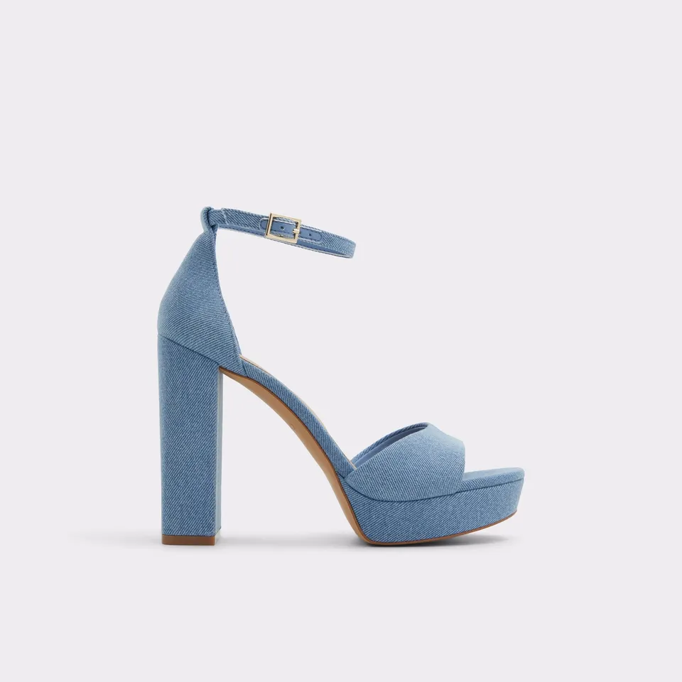 Aldo Enaegyn 2.0 escarpins bleus talon haut
