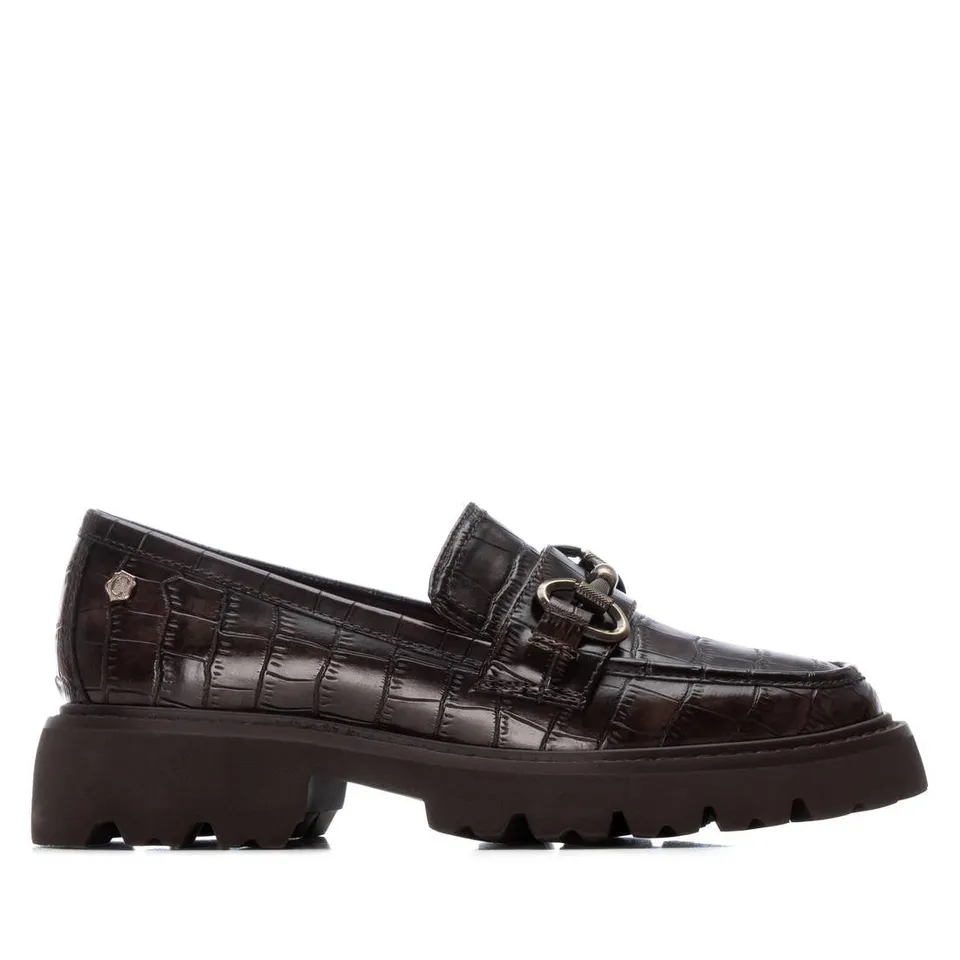 Carmela 16254703 mocassin marron coco semelle épaisse