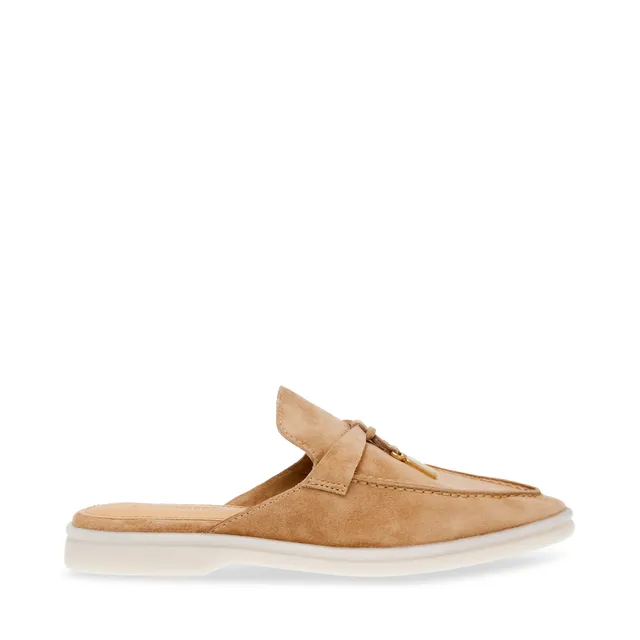 Steve Madden Patrizia mules sandales daim taupe
