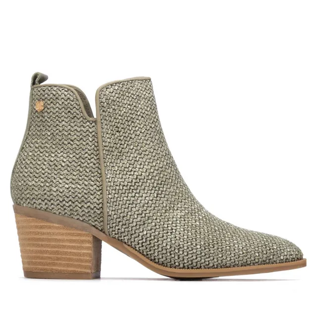 Carmela 16322303 bottine femme verte talon 6 cm