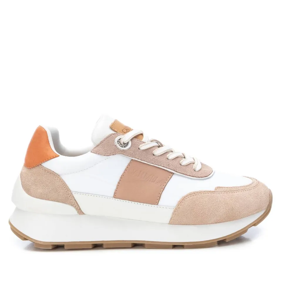 Carmela 16056001 sneakers femme marron cuir lacets