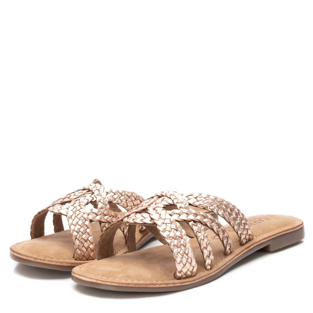 Carmela 16164901 sandales femme doré cuir