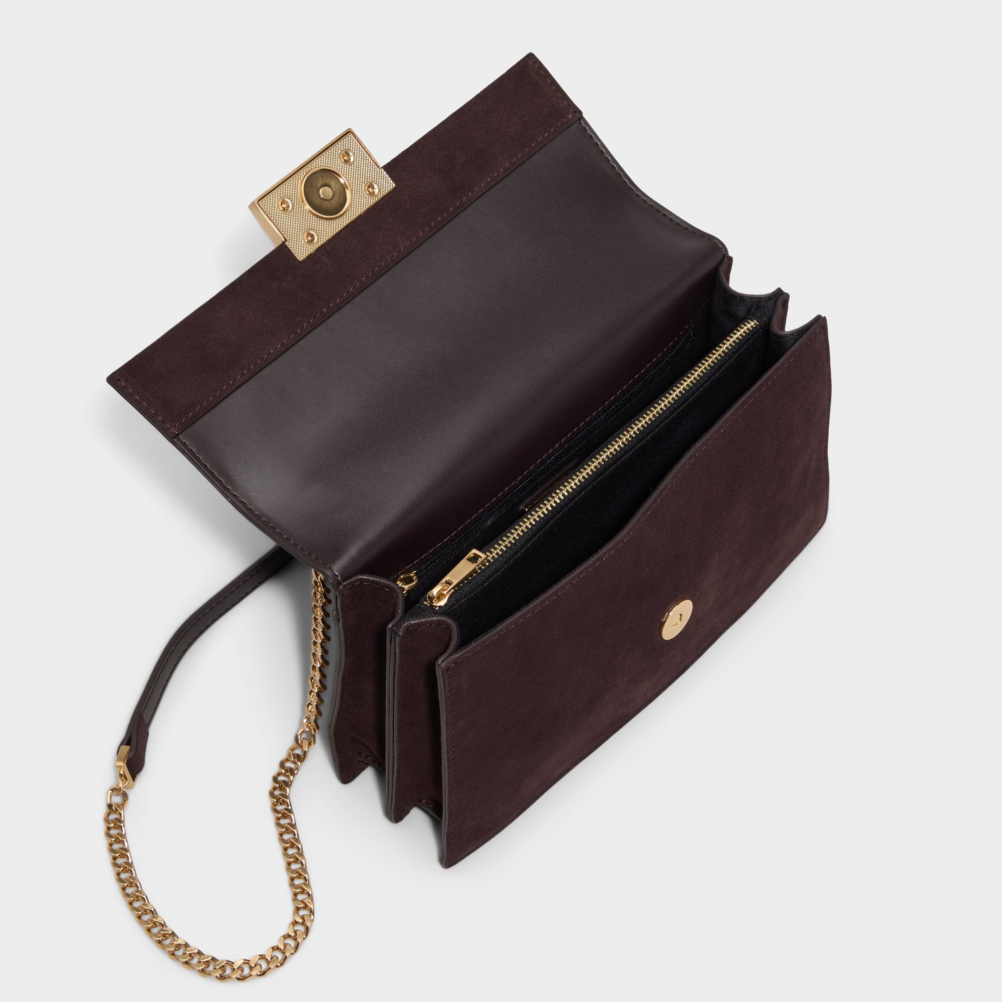 Aldo Melii sac marron imprimé animal