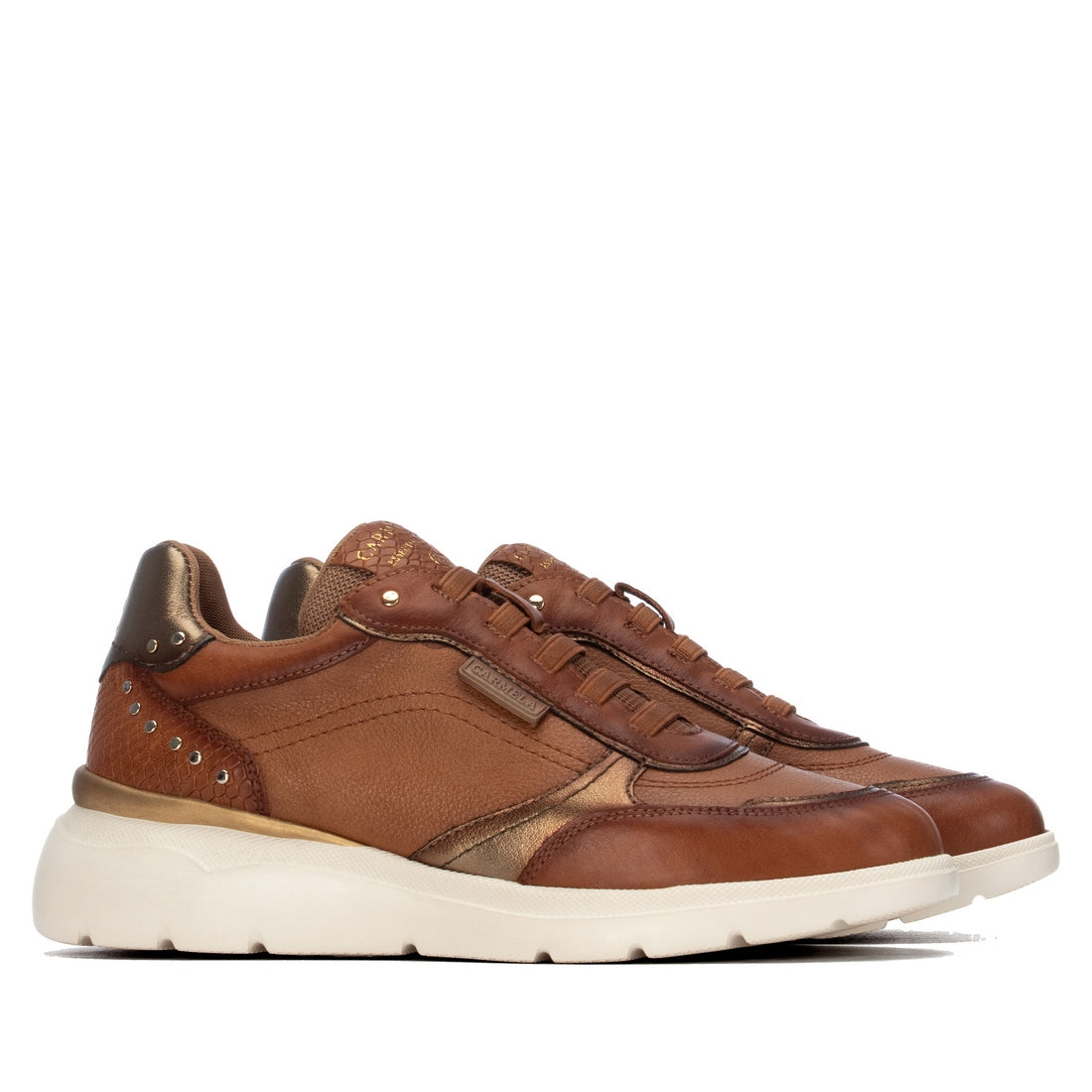 Carmela 16421901 baskets femme camel semelle épaisse