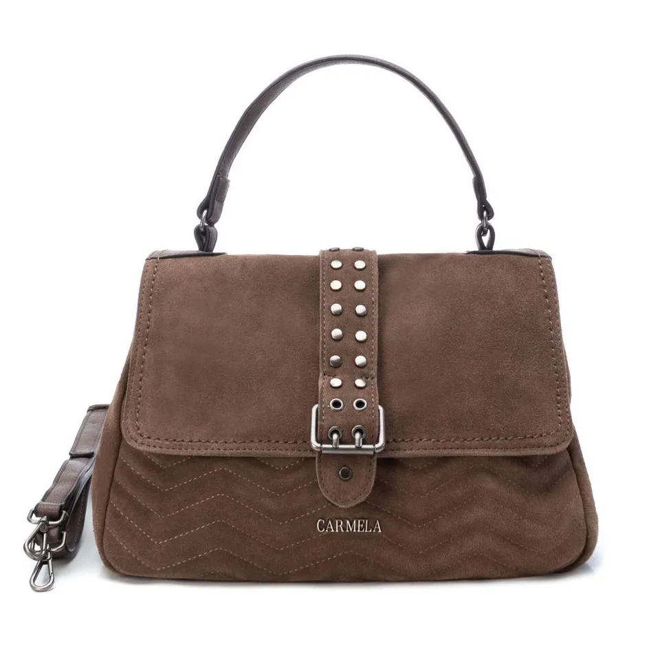 Carmela 18601502 sac bandoulière femme marron suède