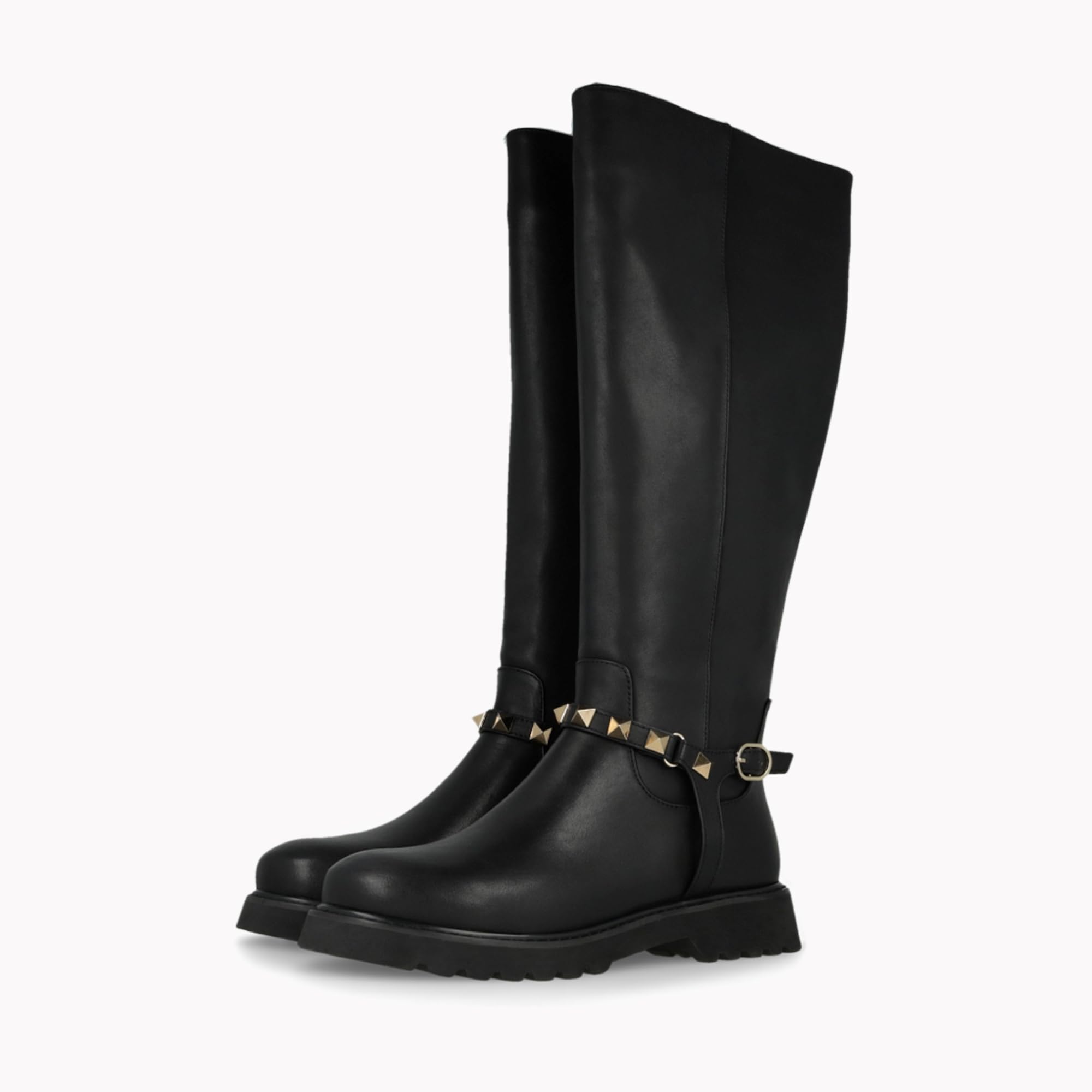 LODI A-MAD5660 bottes cuir noires à talon