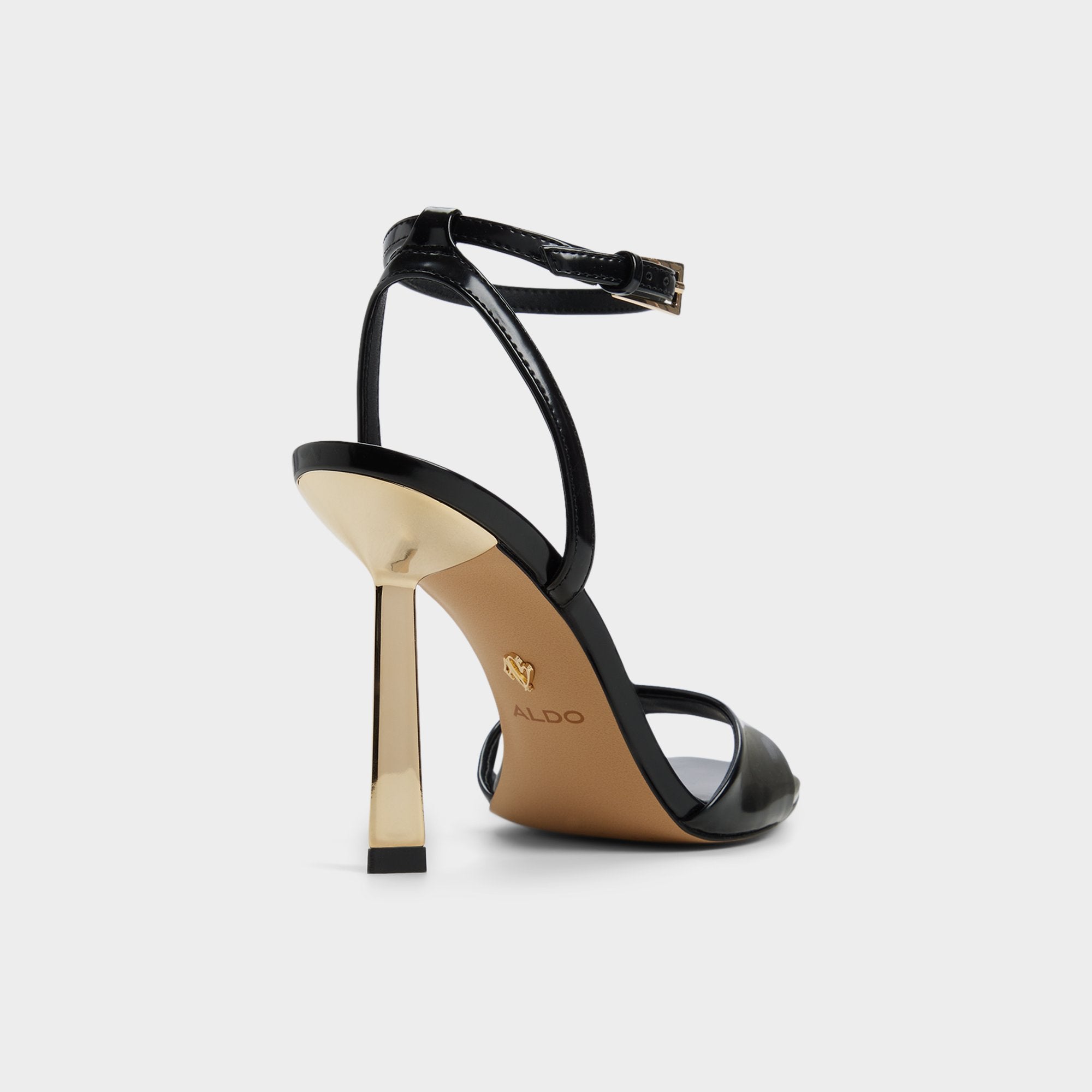 ALDO Illustrious sandales à talon noires à brides