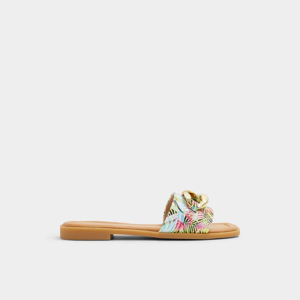 ALDO Ezie claquettes raphia plates plage