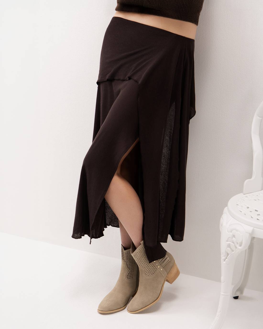 Carmela 16315001 bottine femme taupe talon 6 cm