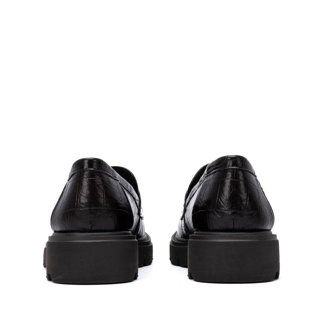 Carmela 16427002 mocassins femme marron talon bas