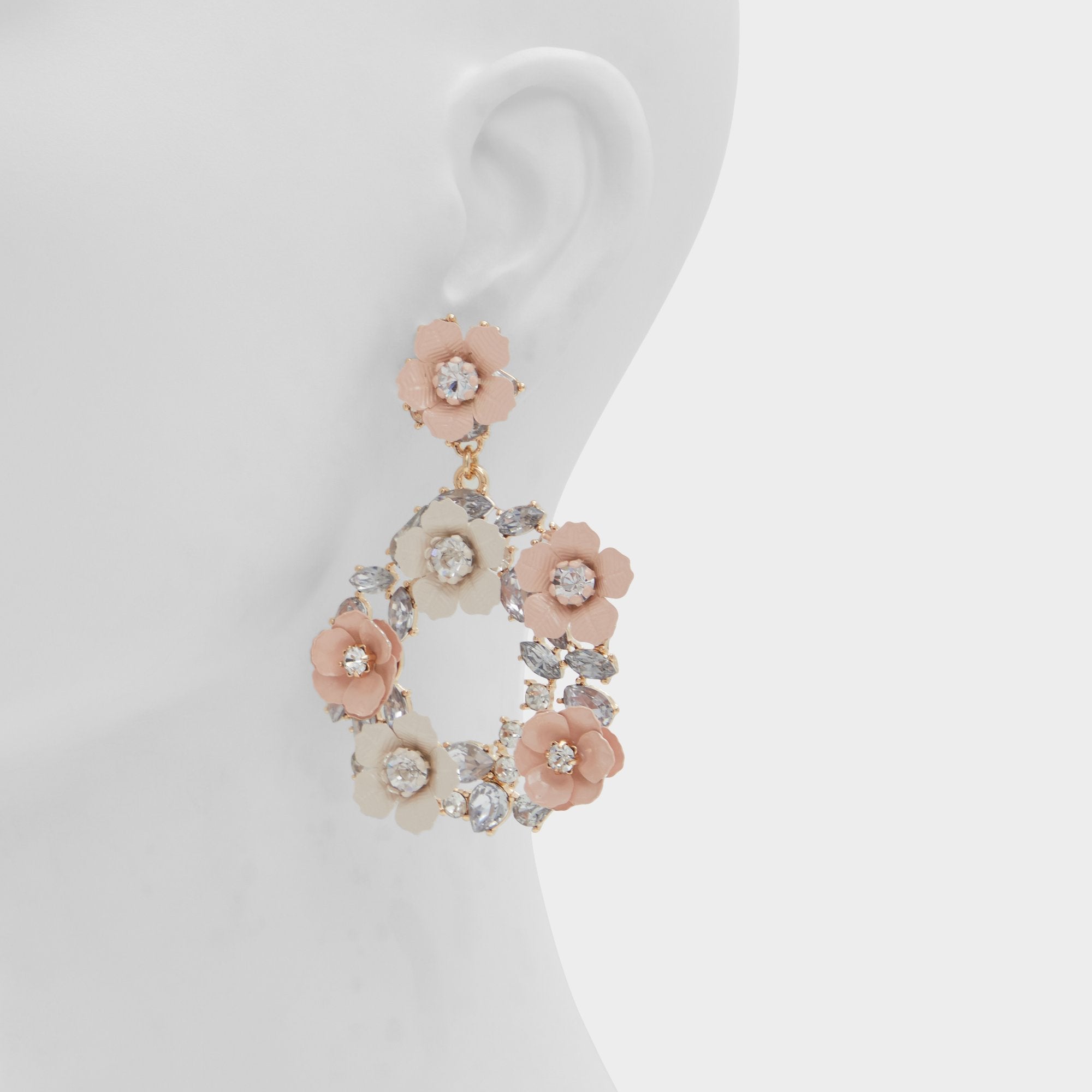 ALDO Ethaledia boucles chandelier pendantes dorées