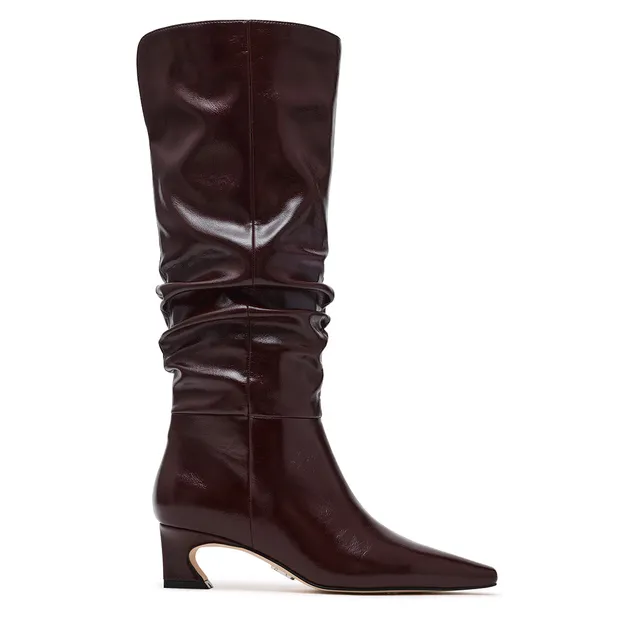 Steve Madden Clear-Cut bottines bordeaux talon 4,5 cm