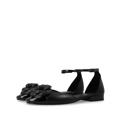 LODI AMB5304 ballerines noires cuir véritable