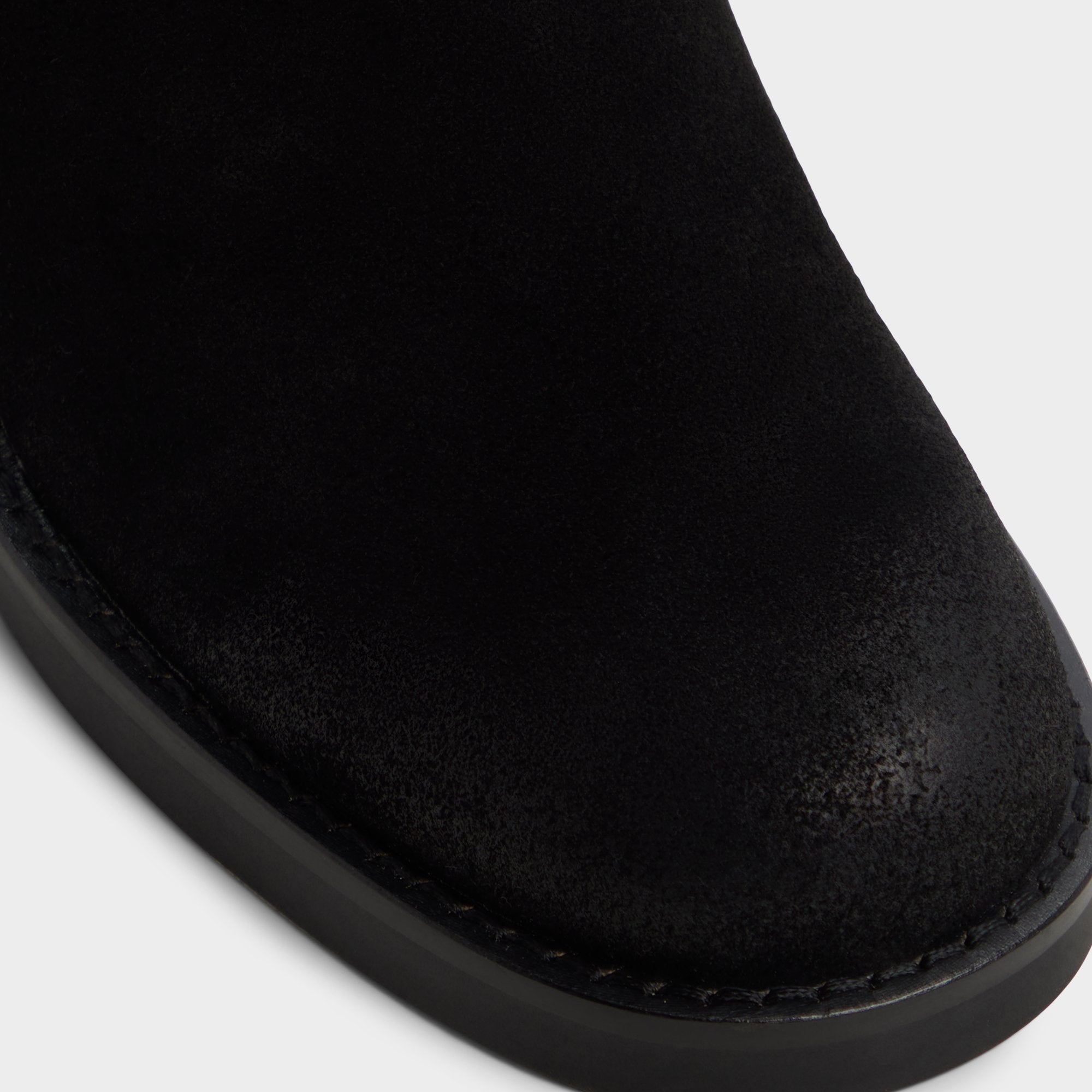 ALDO Agraewen bottes hautes noires suède talon bloc