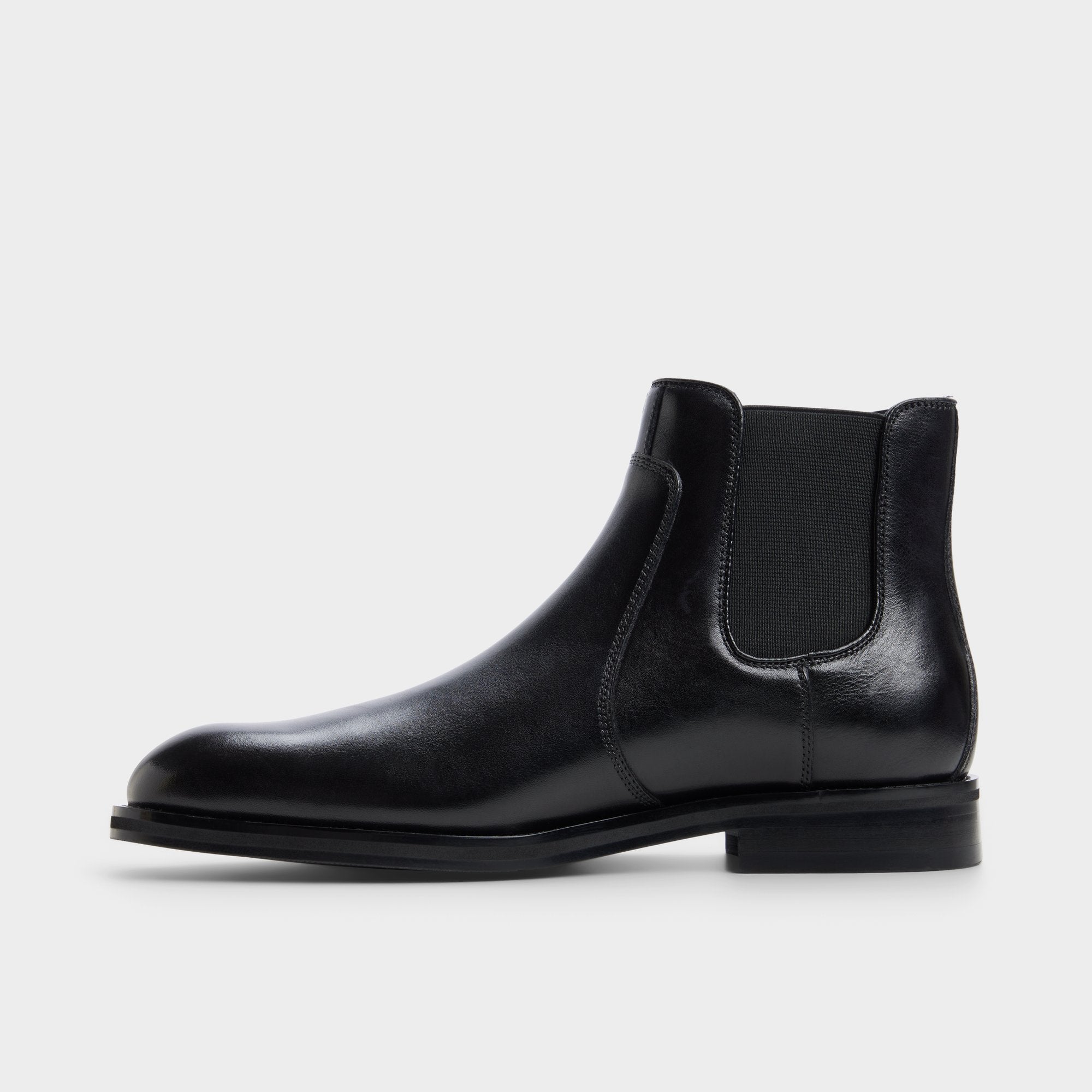 ALDO Bartell bottes noires cuir pointure large