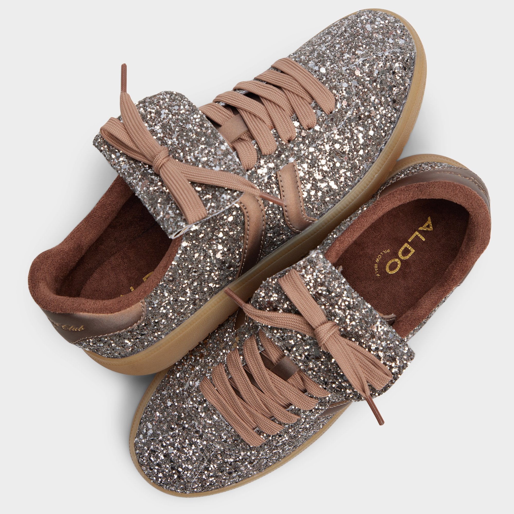 Aldo Itsneaker baskets paillettes dorées