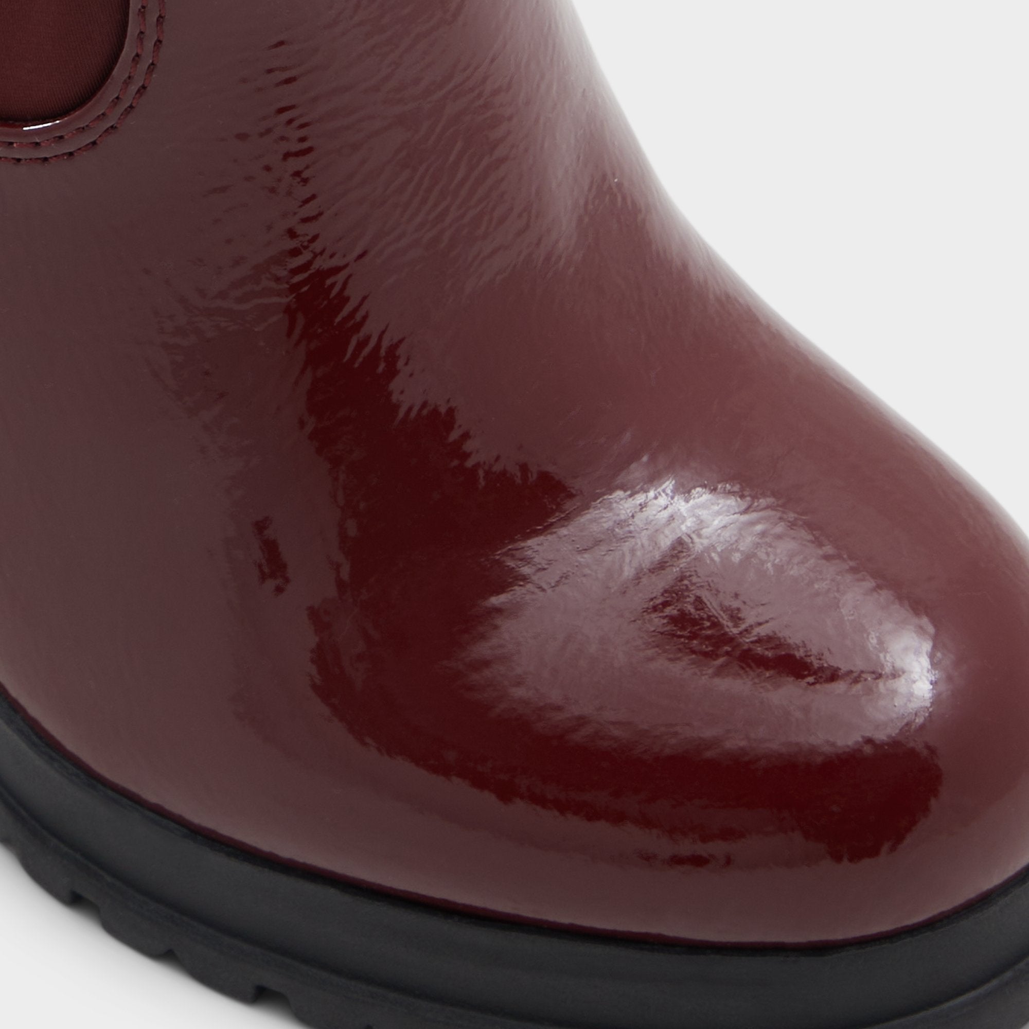 ALDO Bold boots chelsea bordeaux talon bloc