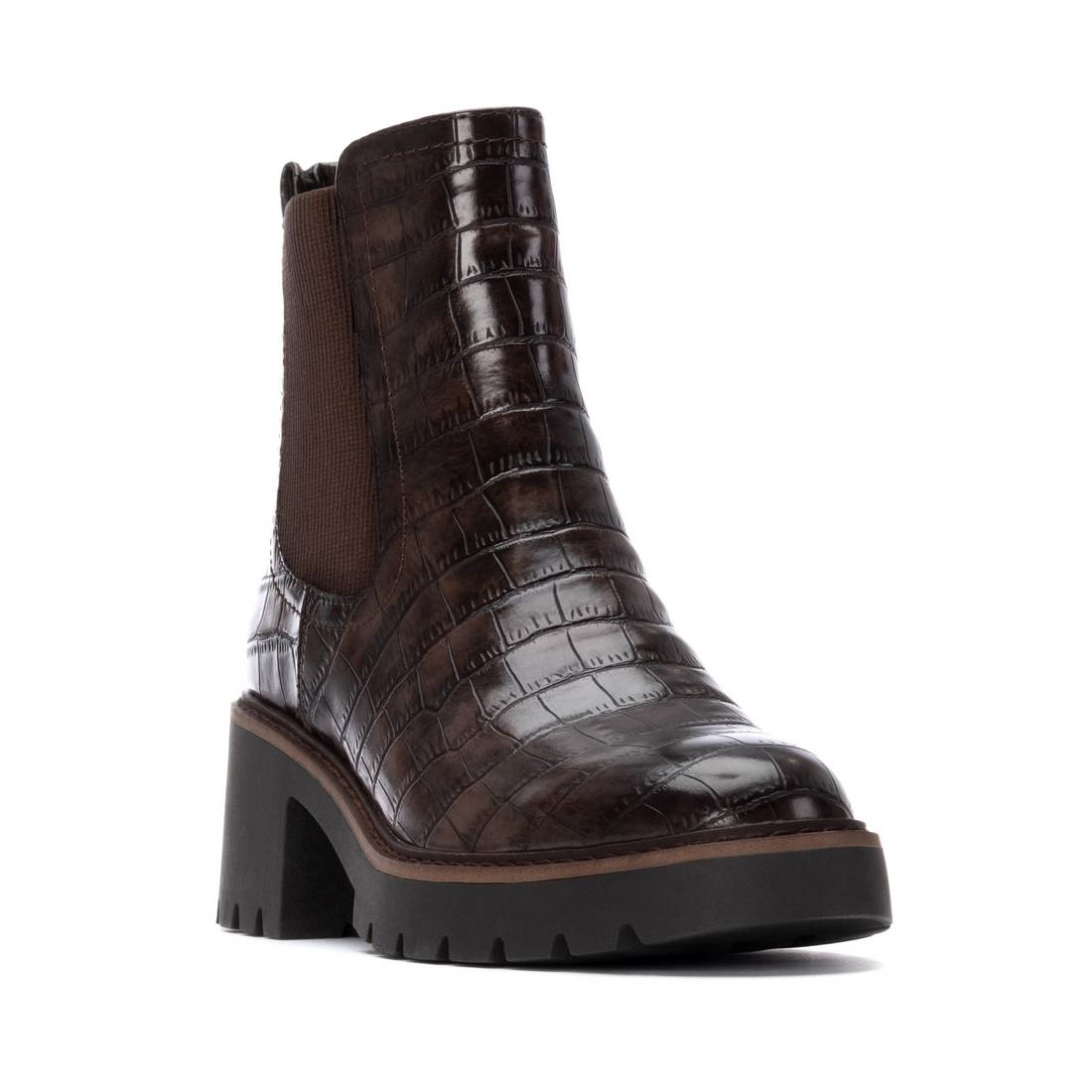 Carmela 16256301 bottines femme marron talon moyen