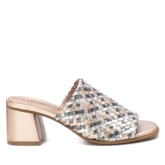 Carmela 16219103 sandales cuir marron talon moyen