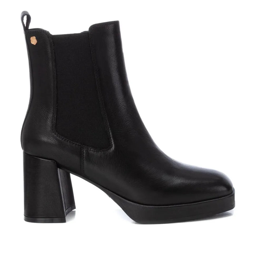Carmela 16184801 bottine chelsea noire talon 8 cm