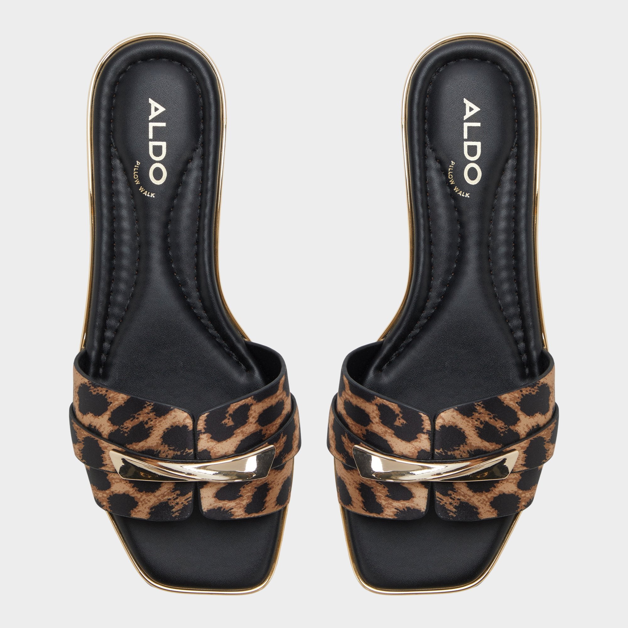 ALDO Darlina mules femme léopard à clou
