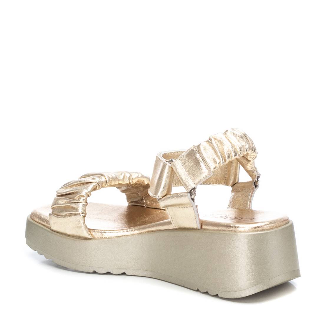Carmela 16081110 sandales femme doré cuir plat
