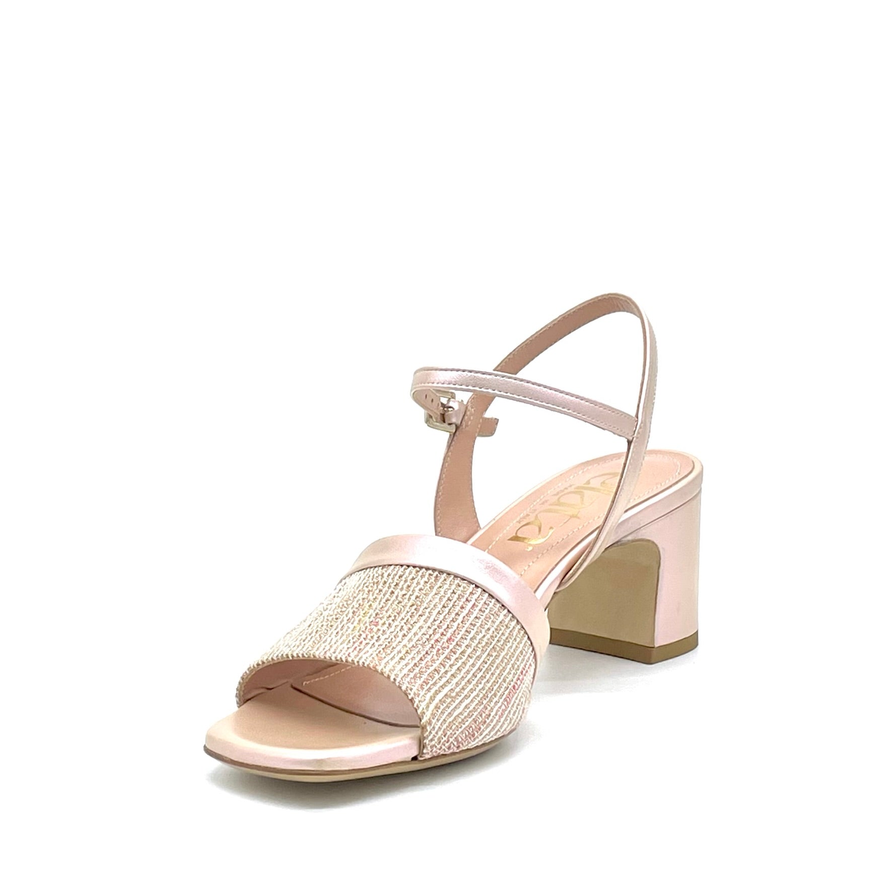 ELATA 14126 sandales cuir rose irisé multicolore 37
