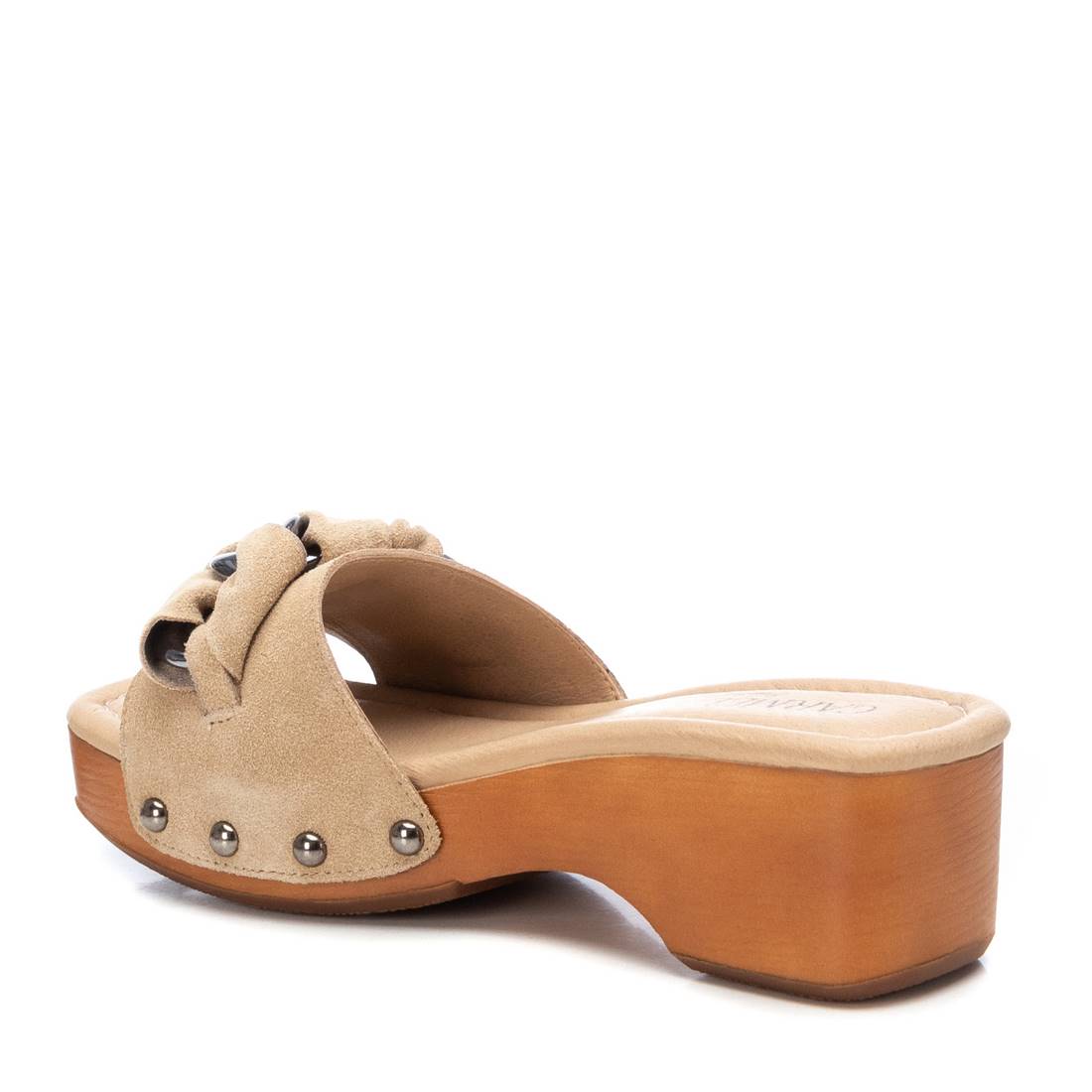 Carmela 16046601 sabot marron suède talon 5 cm