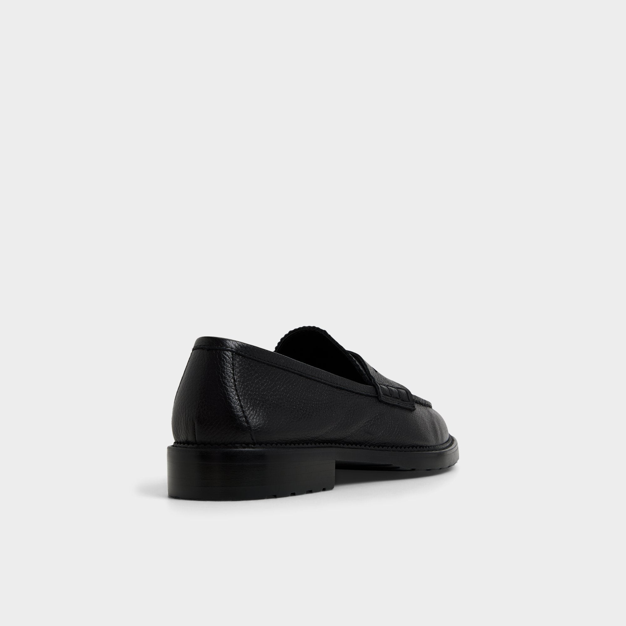 ALDO Melvillee mocassins cuir noir crantés