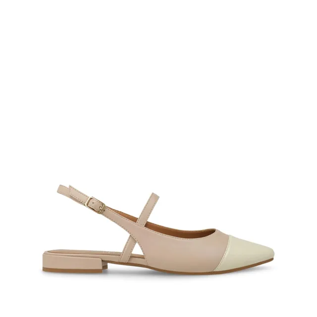 LODI AMB5327 ballerines cuir nude femme