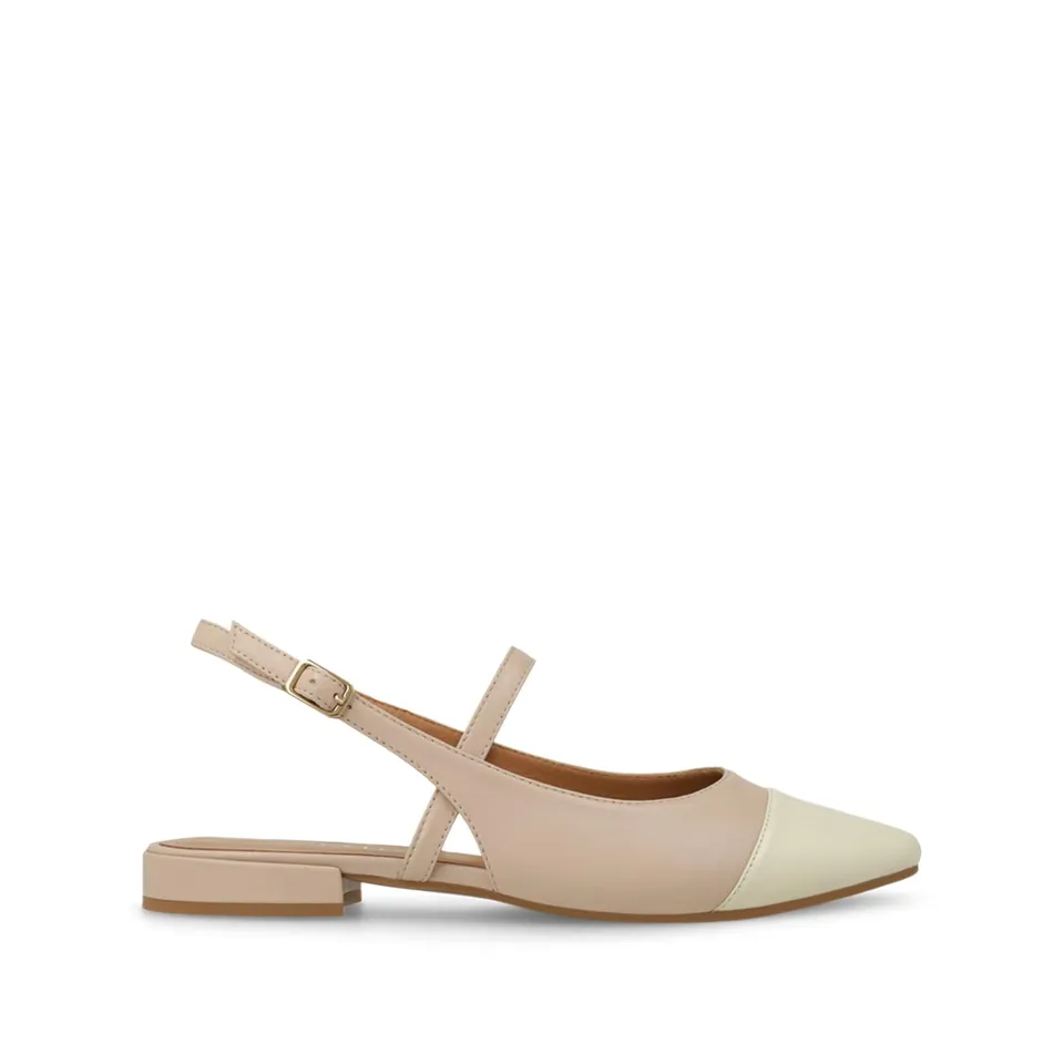 LODI AMB5327 ballerines cuir nude femme