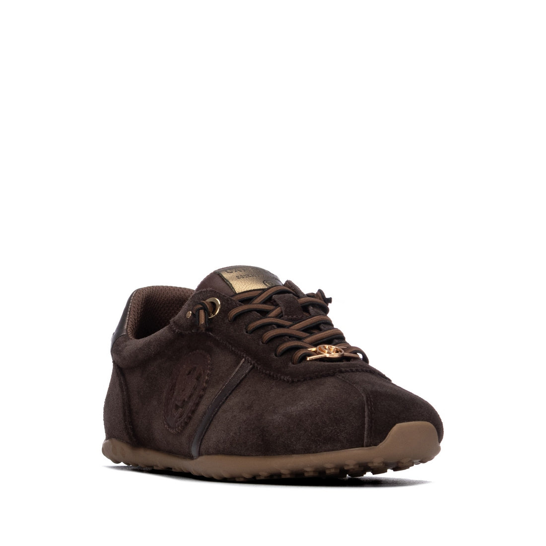 Carmela 16438302 sneaker cuir marron lacet