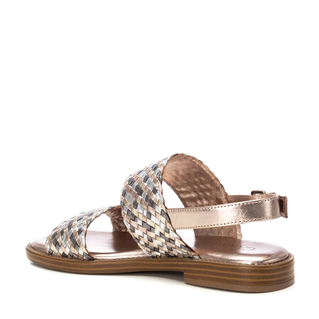 Carmela 16219704 sandale nude cuir plat
