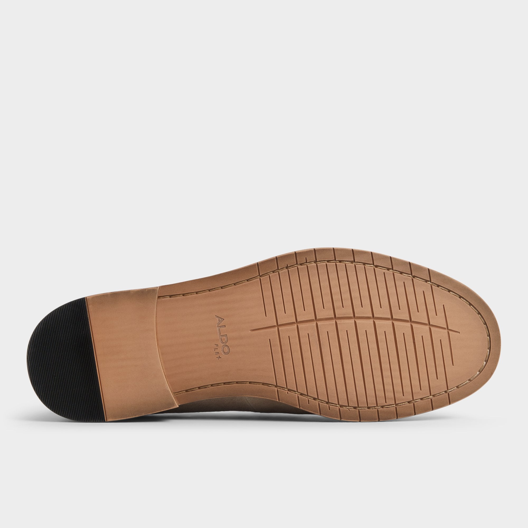 ALDO Nunez mocassins cuir suède taupe