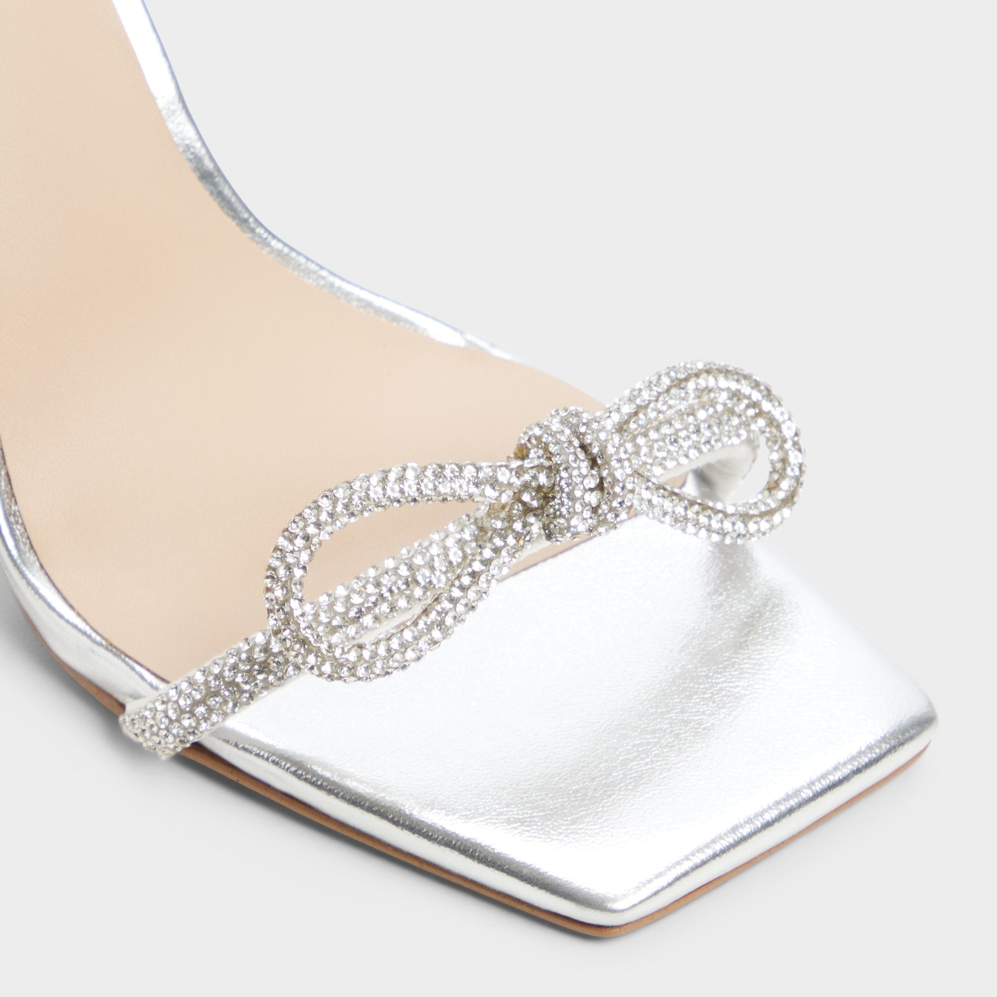 ALDO Barrona sandales à talon strass nœud