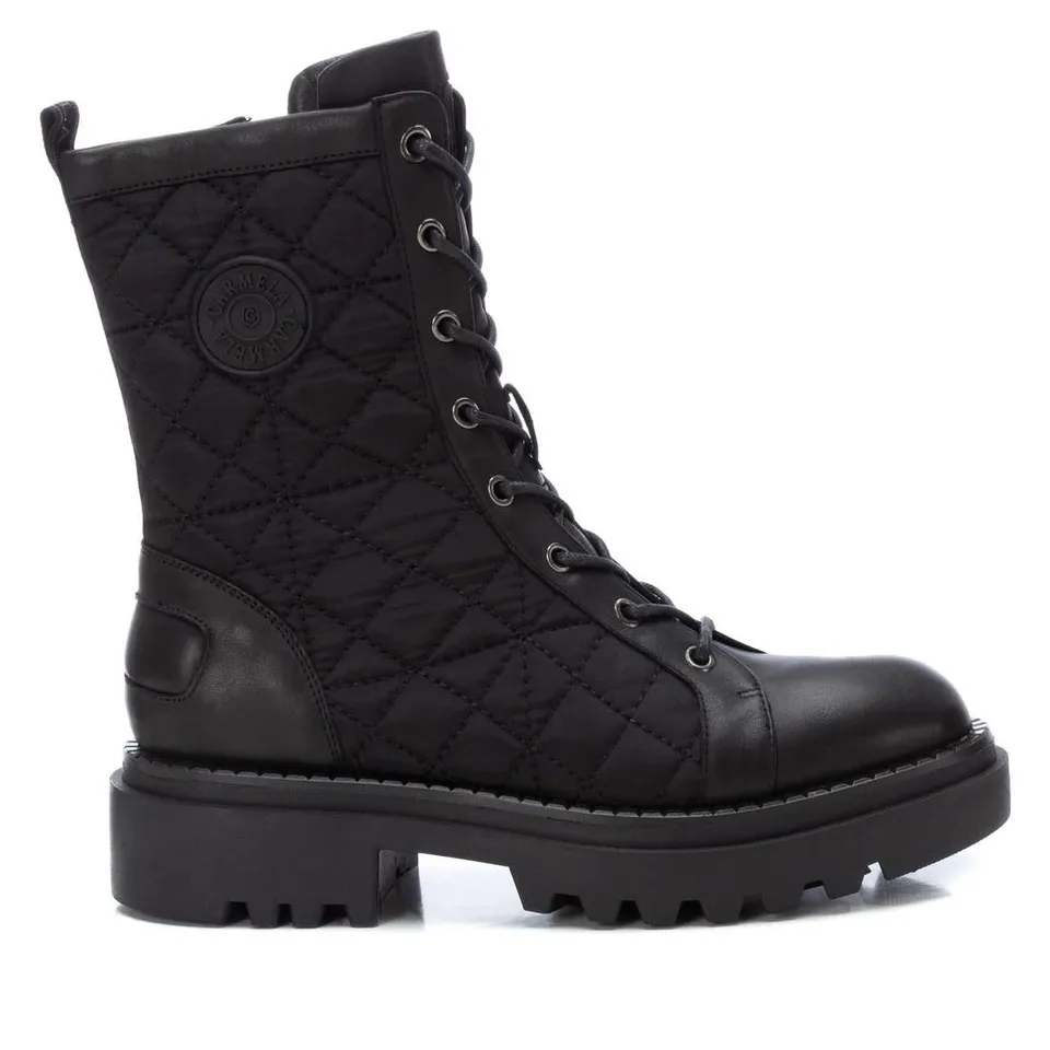 Carmela 16012701 bottines cuir noir track