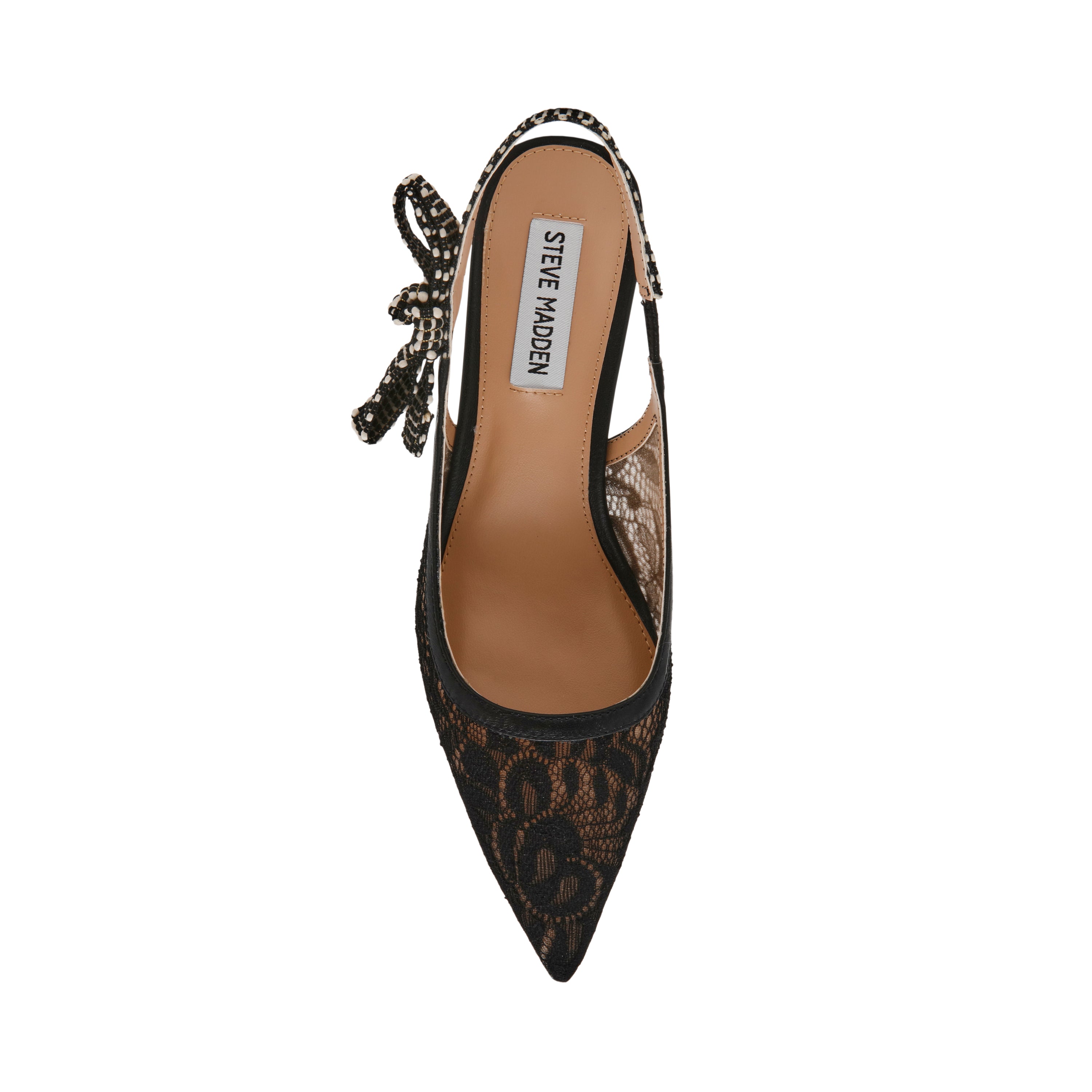 Steve Madden Ensemble escarpin dentelle noire petit talon