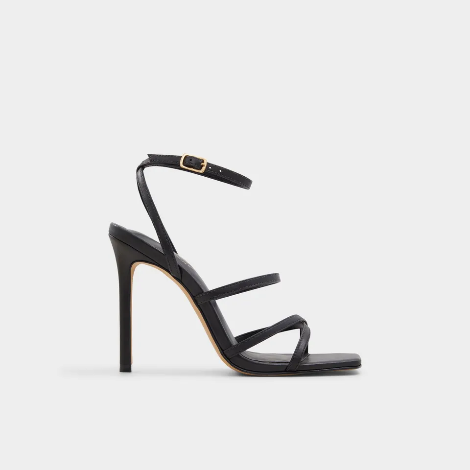 ALDO Galoi sandales noires à brides talon