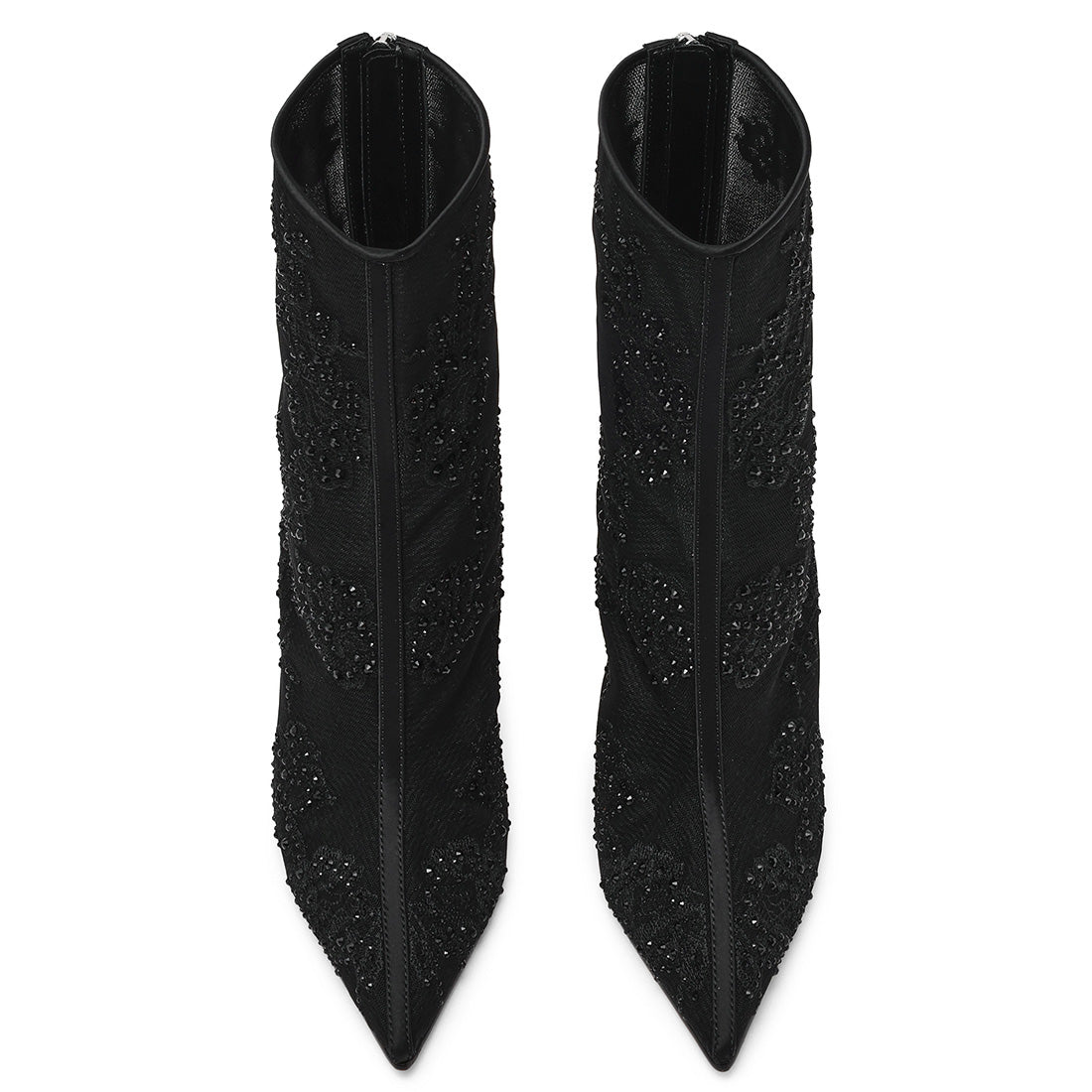 Steve Madden Sharina bottines femme noir maille talon 10 cm