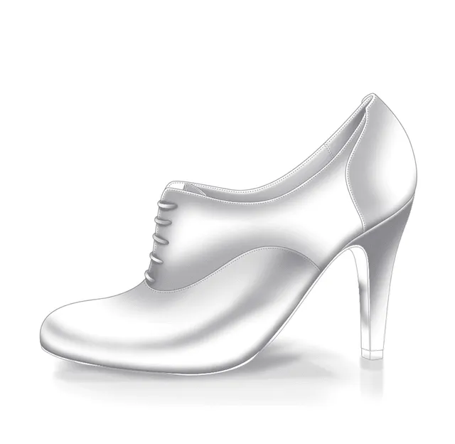 Dessine Moi Un Soulier Richelieu talon cuir à personnaliser
