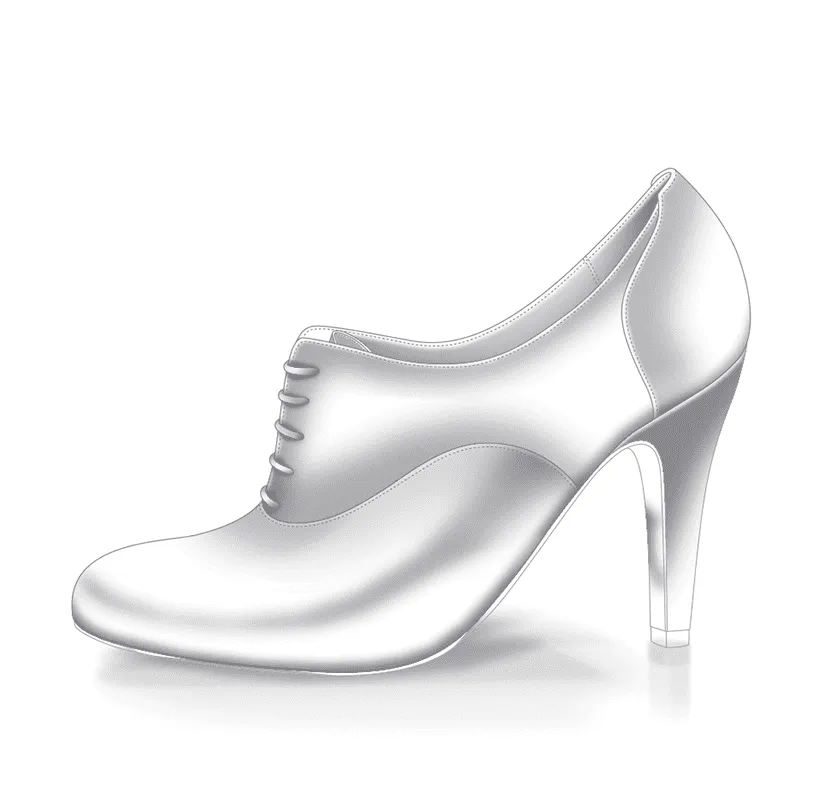 Dessine Moi Un Soulier Richelieu talon cuir à personnaliser