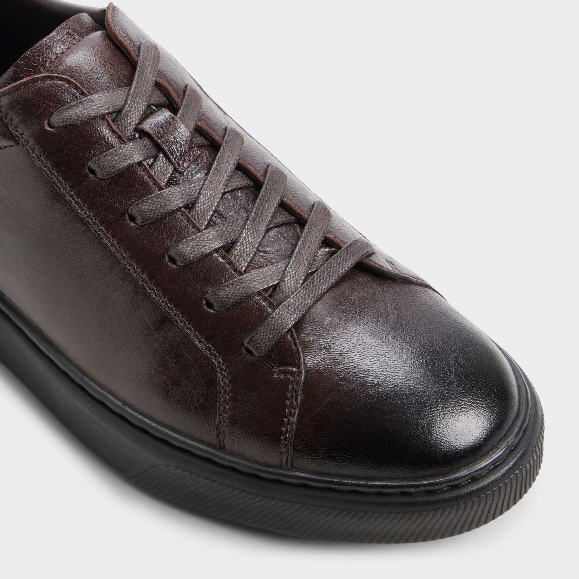 Aldo Garett baskets cuir 8 marron