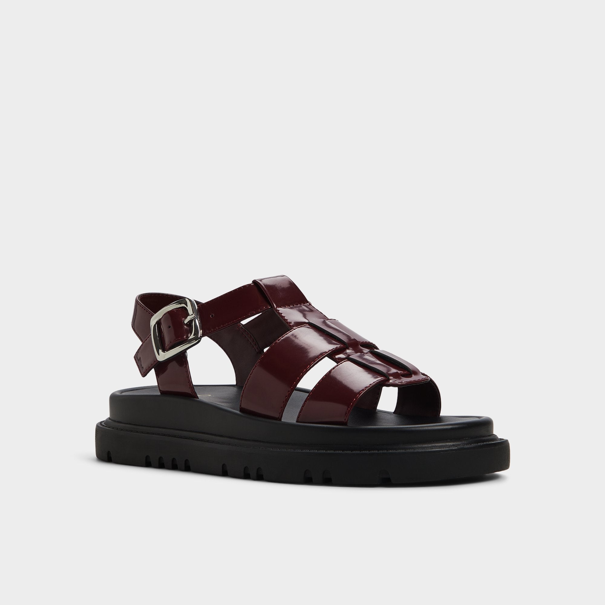 Aldo Linettie sandale pêcheur bordeaux