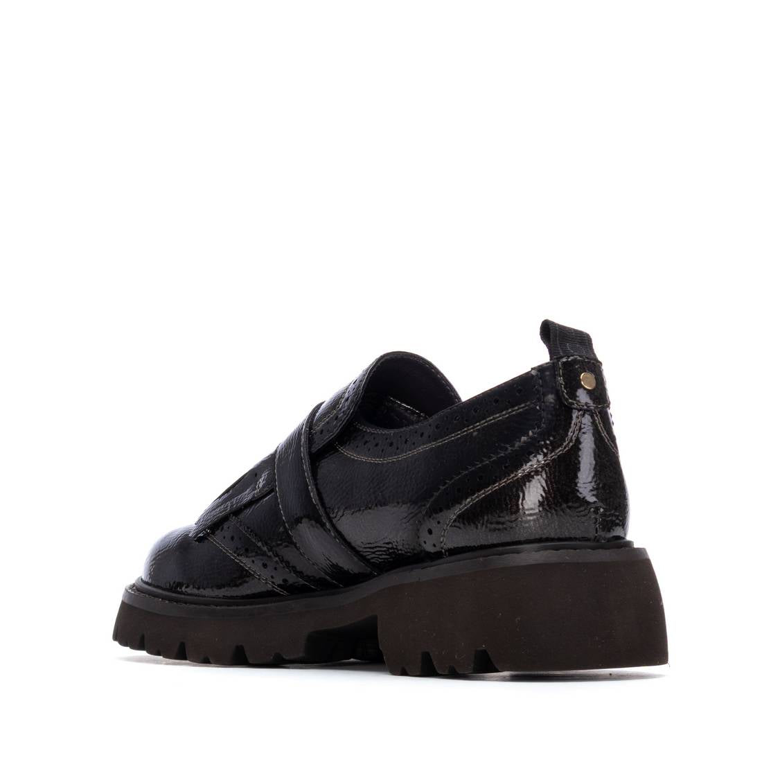 Carmela 16259402 mocassin femme gris verni talon